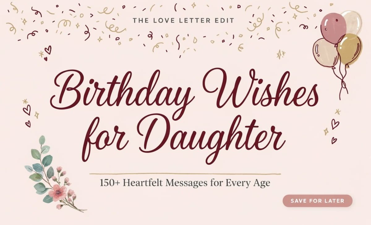birthday wishes for daughter