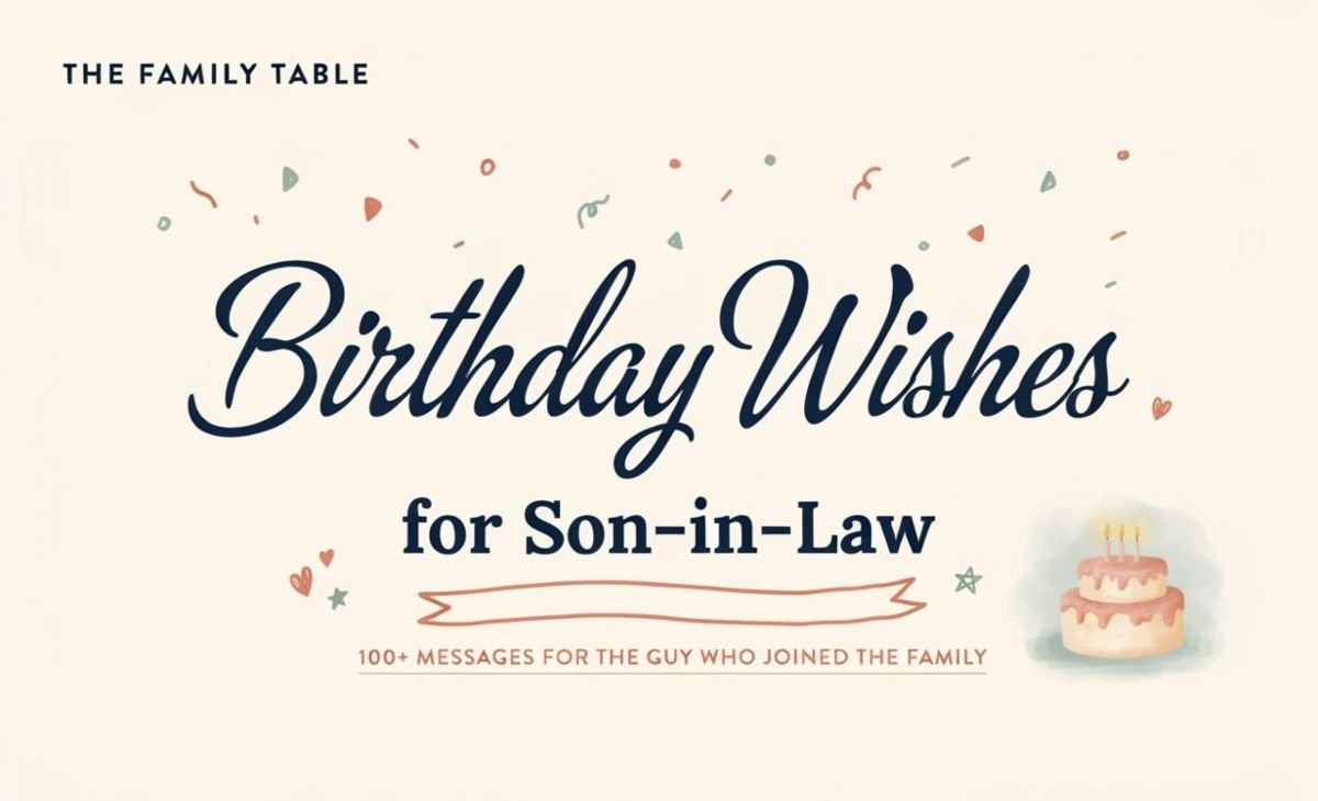 birthday wishes for son in law