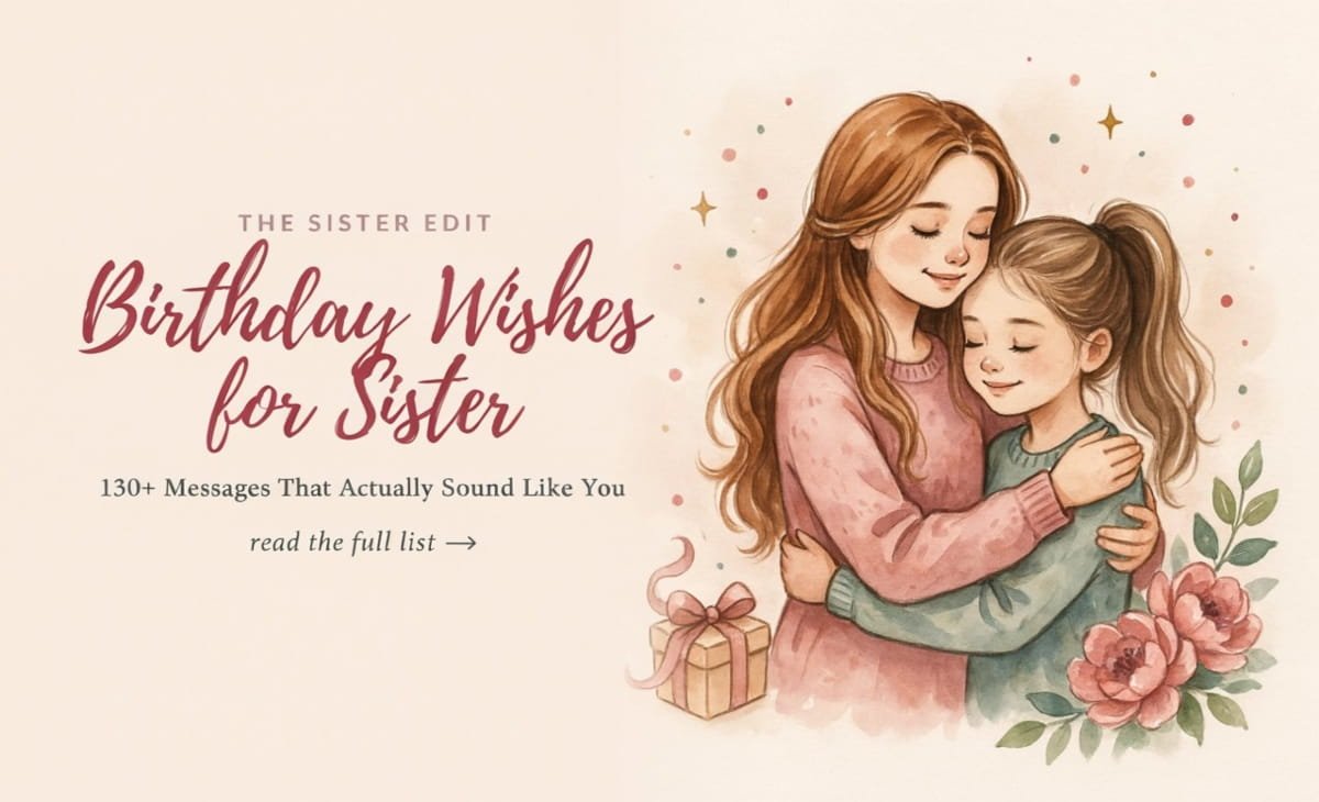 birthday wishes for sister