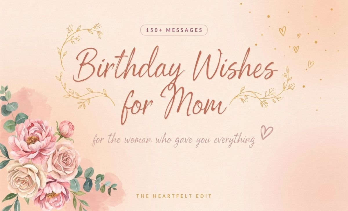 birthday wishes for mom​