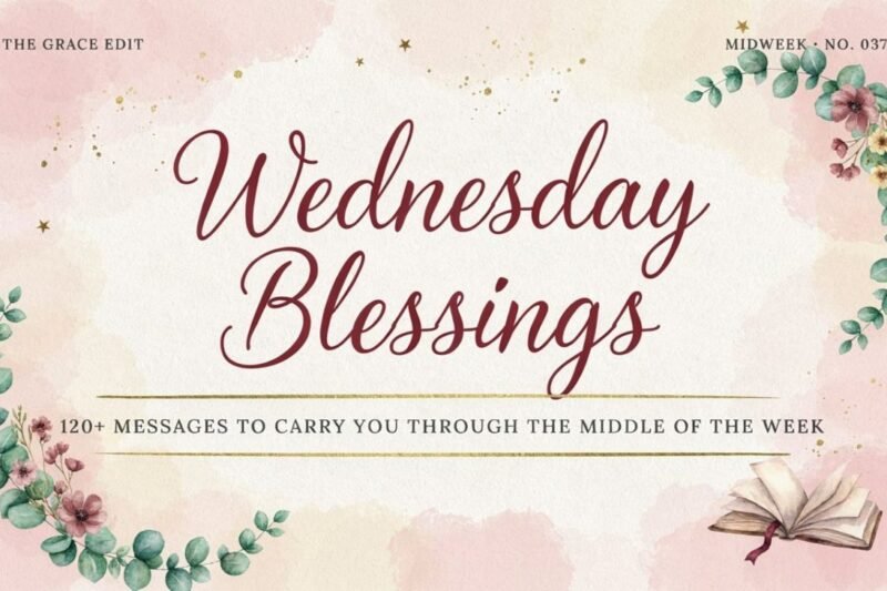 Wednesday Blessings: 120+ Messages to Carry You Through the Middle of the Week